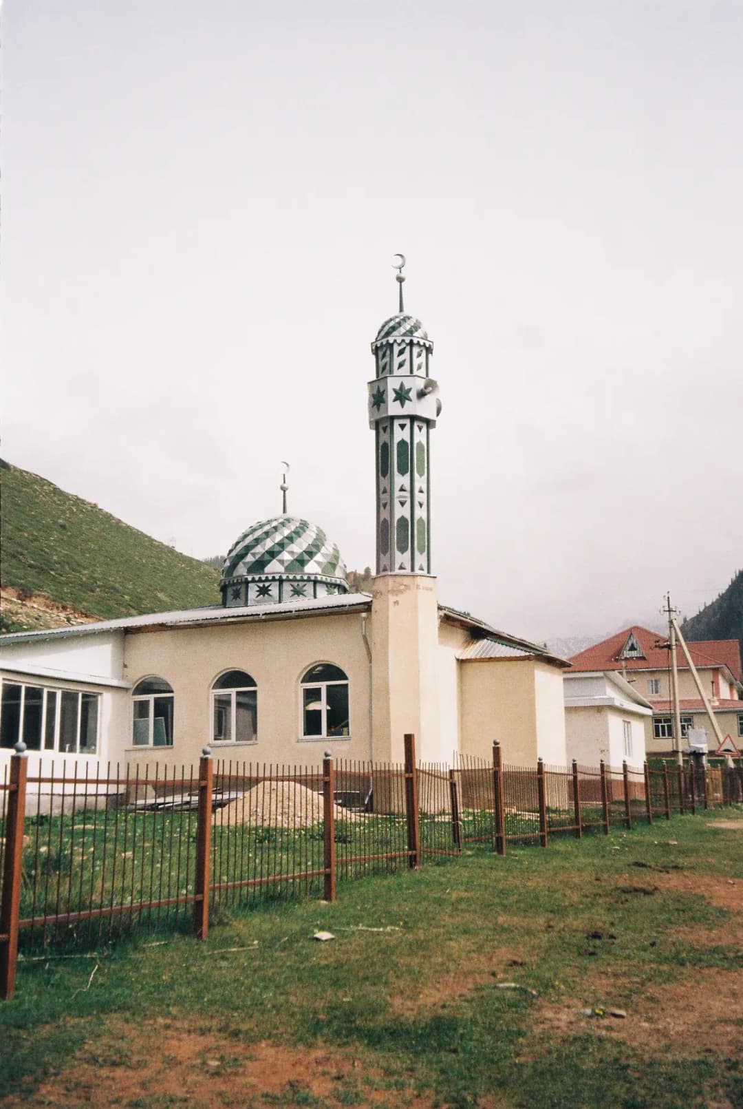 A mosque in the Barskoon Valley